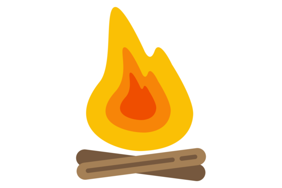 Campfire Icon Graphics: Illustrations for Warm, Authentic Branding
