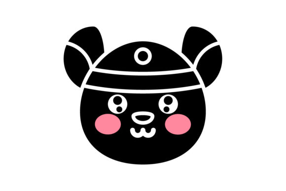 Chinese New Year Pig Solid Color Graphics