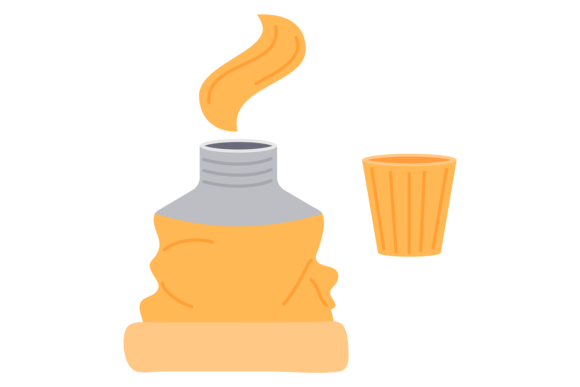 Open Paint Tube Color Icon. Artist Equip Graphics