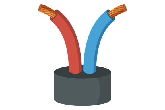 Power Copper Cables Graphics & Illustrations